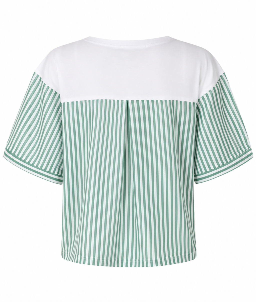 Blusa Righe Verde Fresh Style